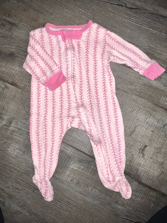 Touched by Nature Pink Jammies - 3/6M