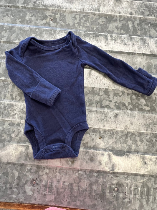 Carter LS Onesie - NB