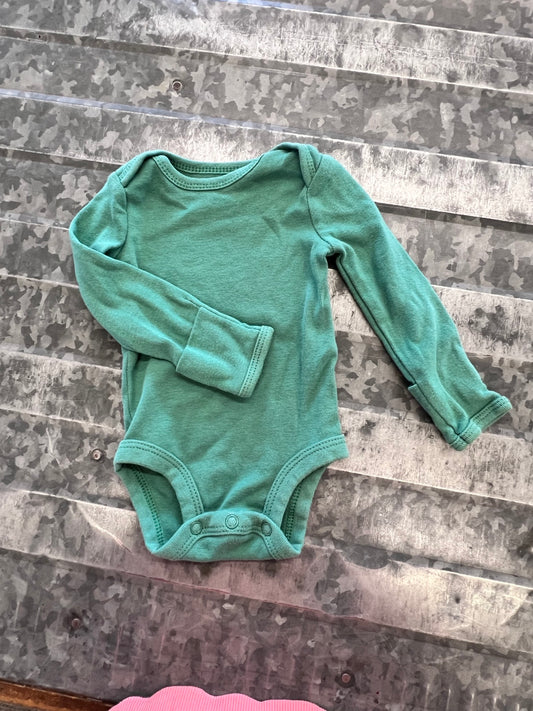 Carter LS Onesie - NB