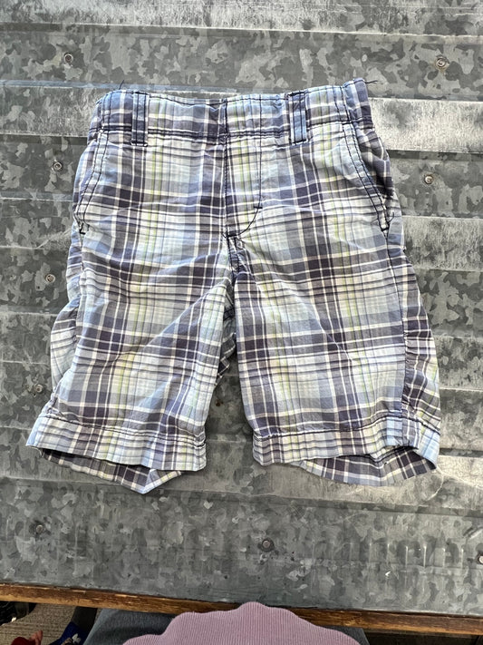 Carter Plaid Shorts - 4T