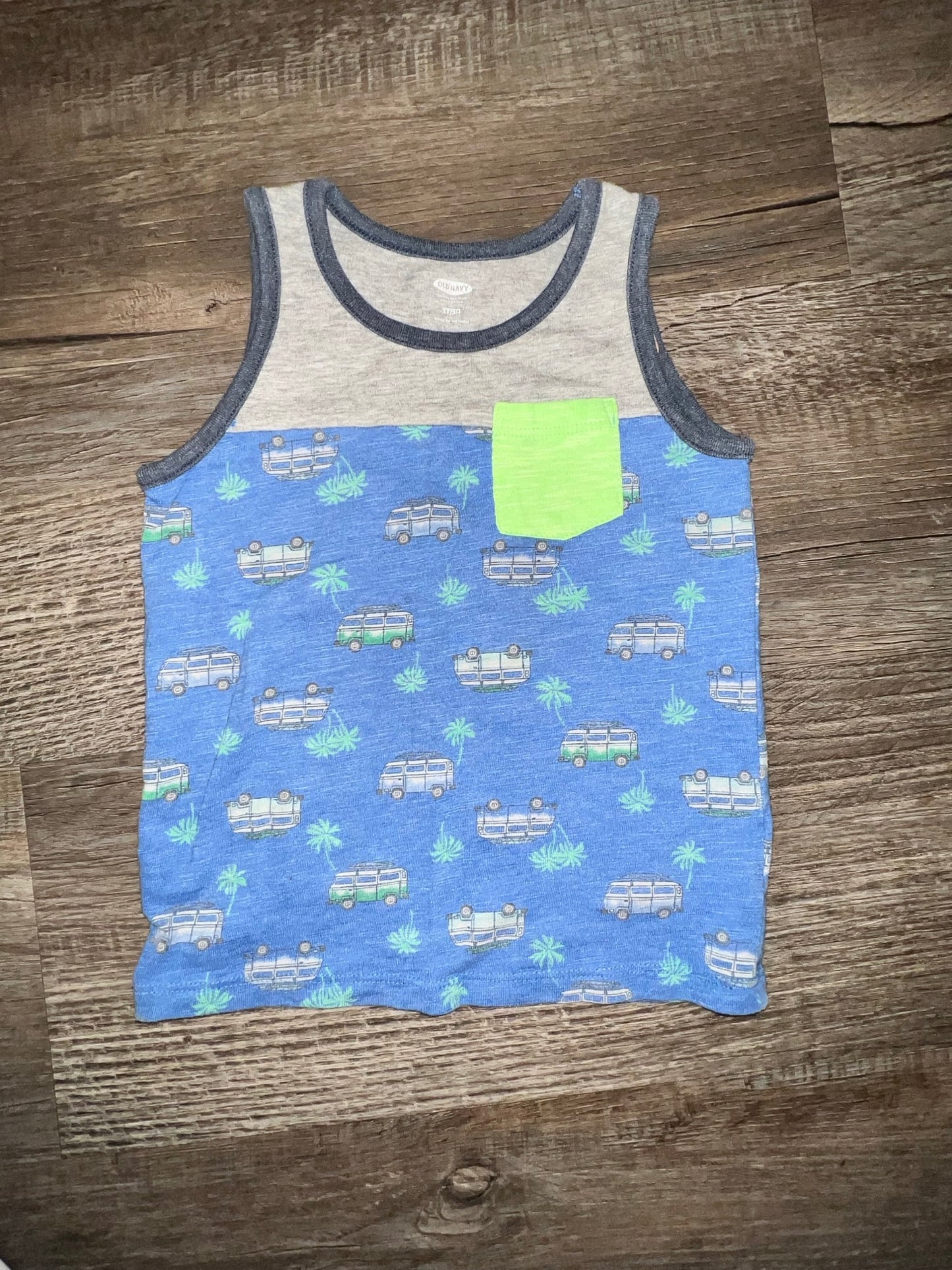 Old Navy Hawaiian Tank - 3T