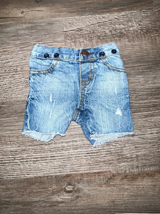 OshKosh Jean Shorts - 0/3M