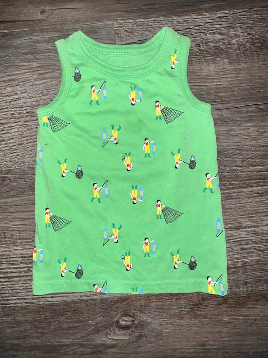 DIP Green Summer Tank - 6/12M