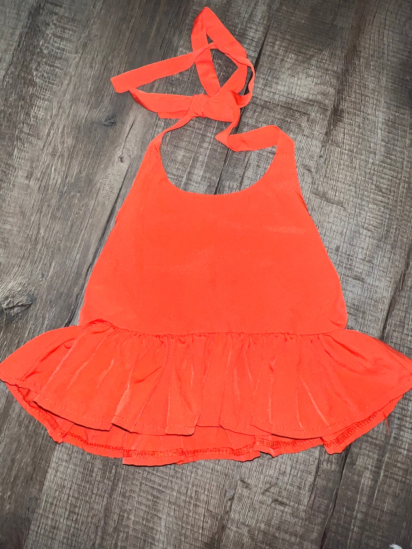 Ruffle Halter Tank Top - 12/18M