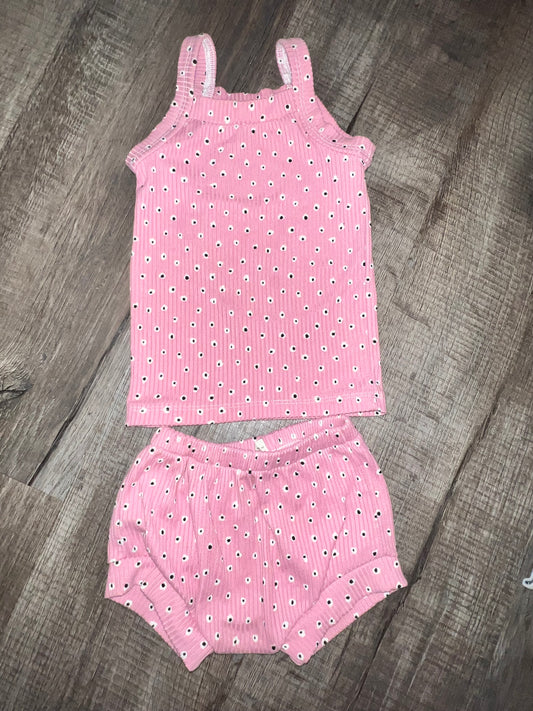 Adelynes Rose Polka Dot Set - 6/9M