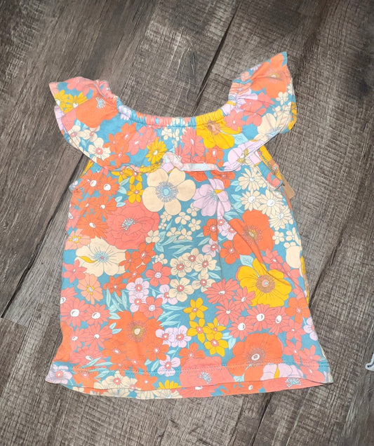 Carter Floral Tank - 3T