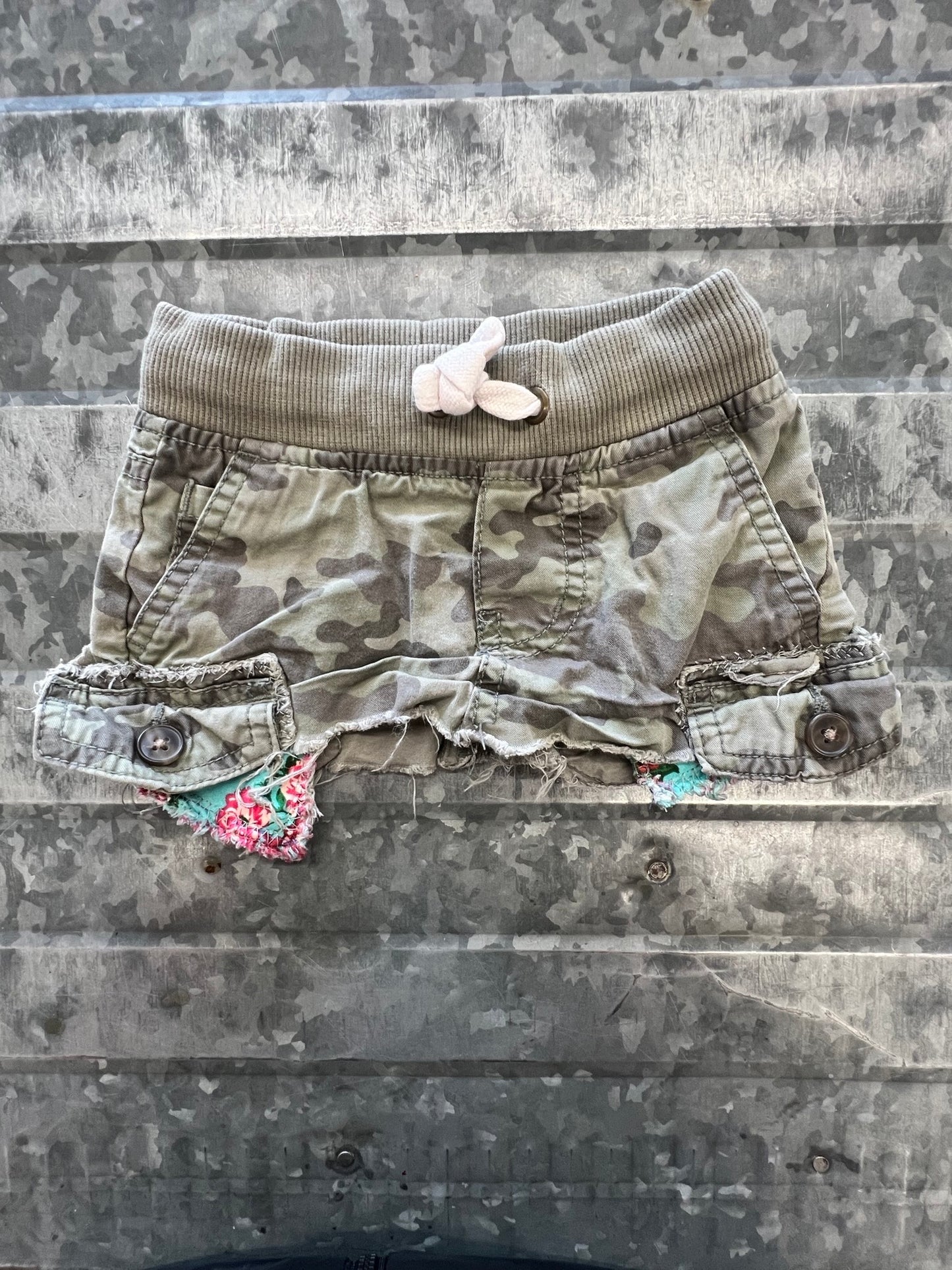 Cat & Jack Cut Off Skirt - 12M