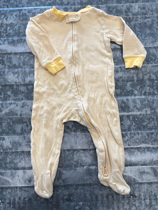 Carter Zip-Up Striped Sleeper - 9M