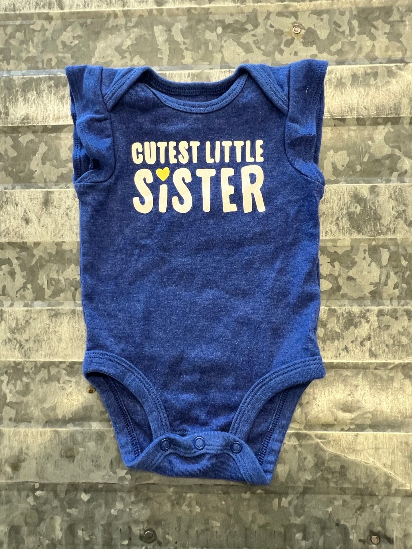 Carters Sister Onesie - 3M