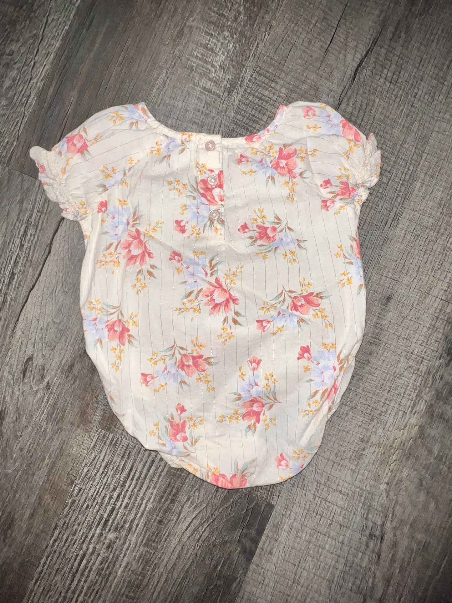Oshkosh Floral Onesie - 3M
