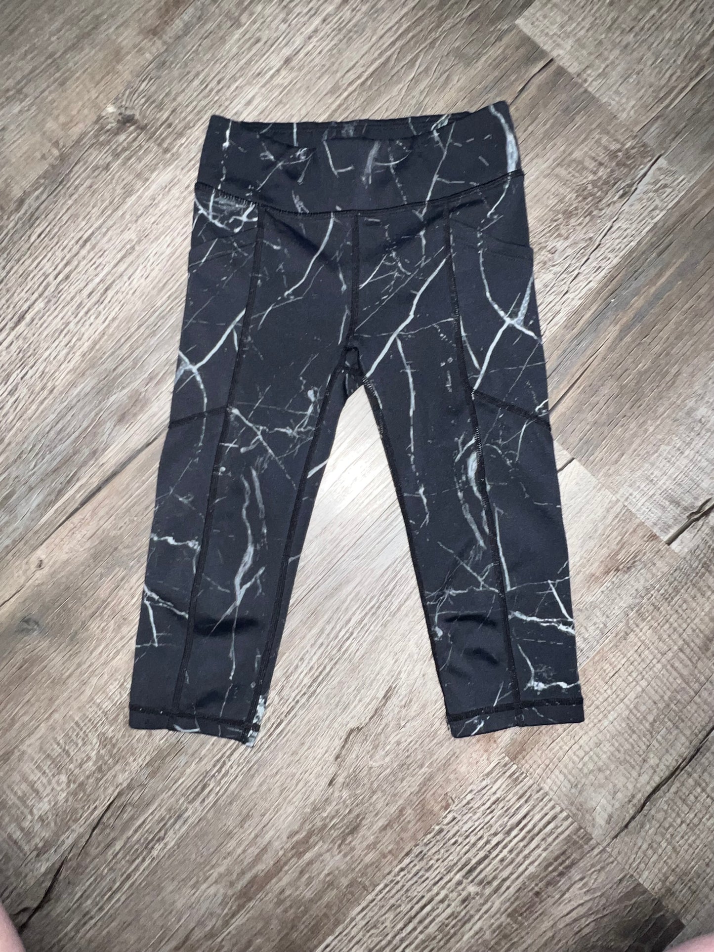 Marbled Athletic Leggings - 5T