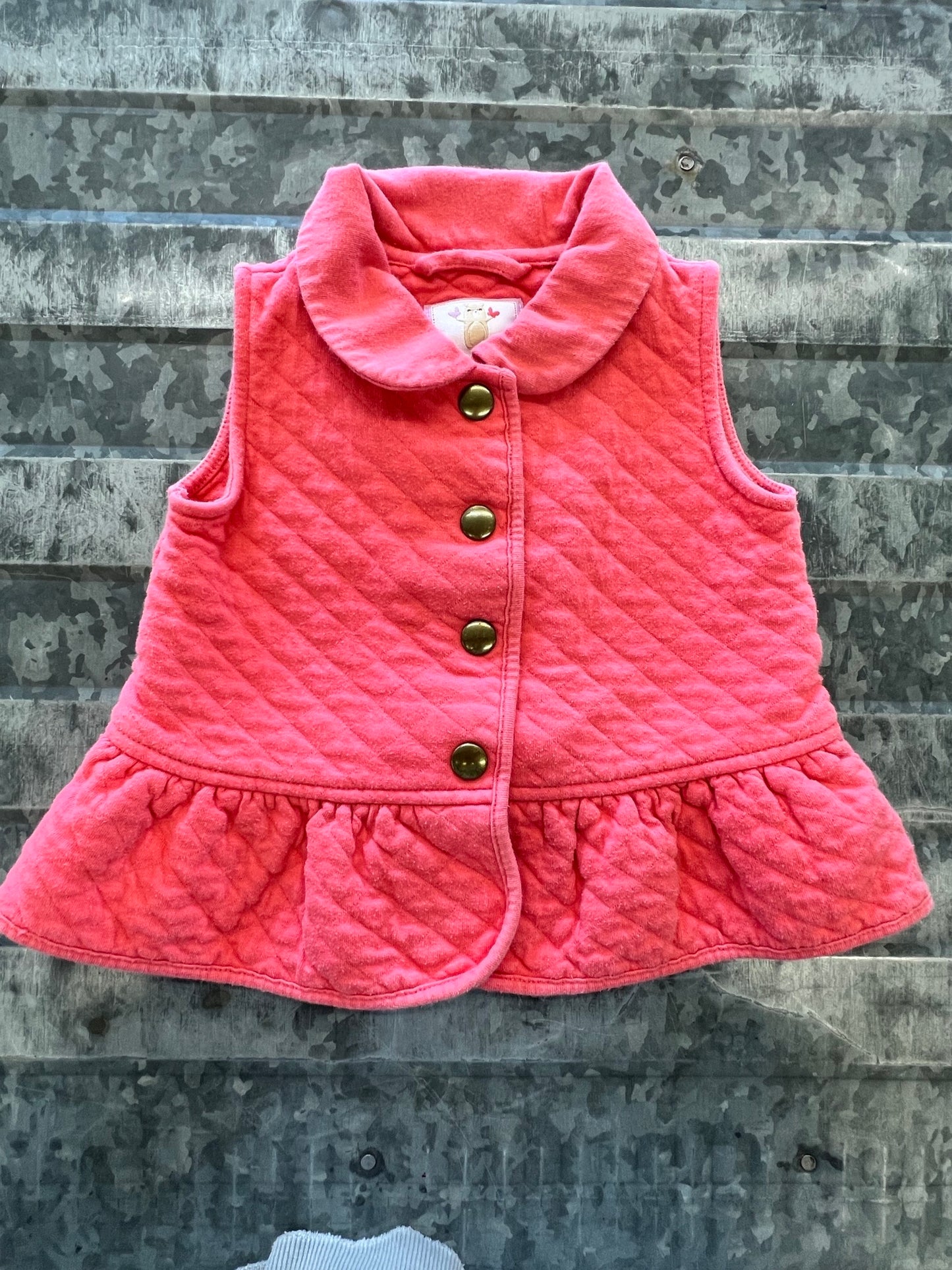 Gymboree Quilted Vest - 12/24M