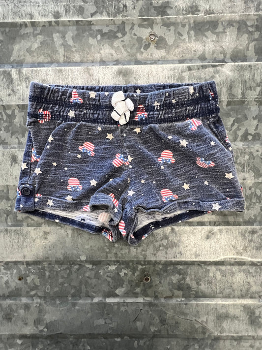 Disney American Flag Shorts - 3T