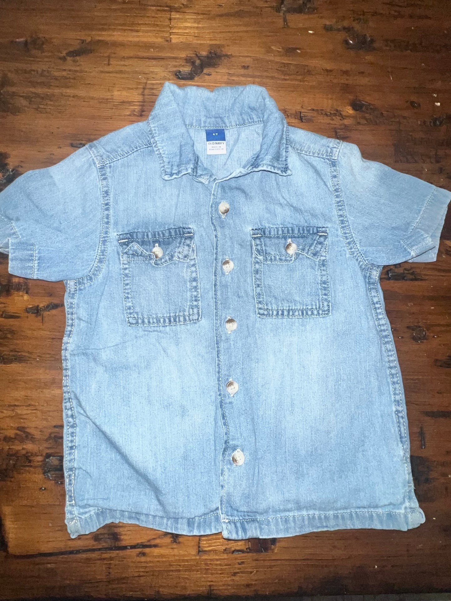 Old Navy Button Up Shirt - 4T