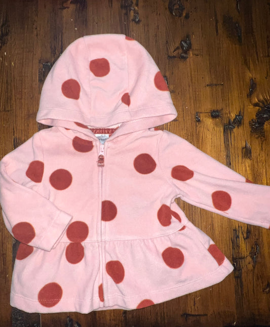 Carter Polka Dot Sweatshirt - 6M