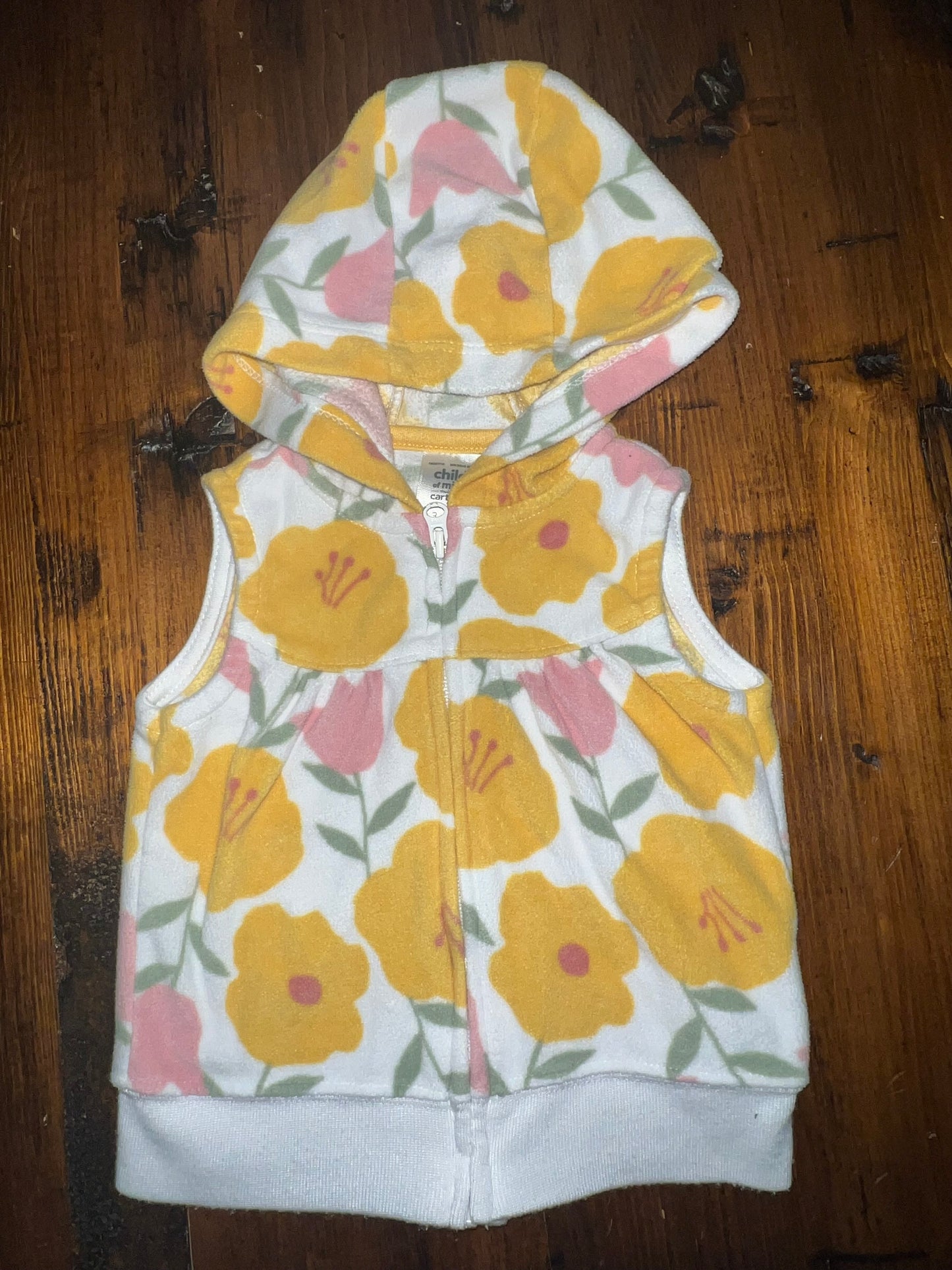 Carter Lemon Vest - 3/6M