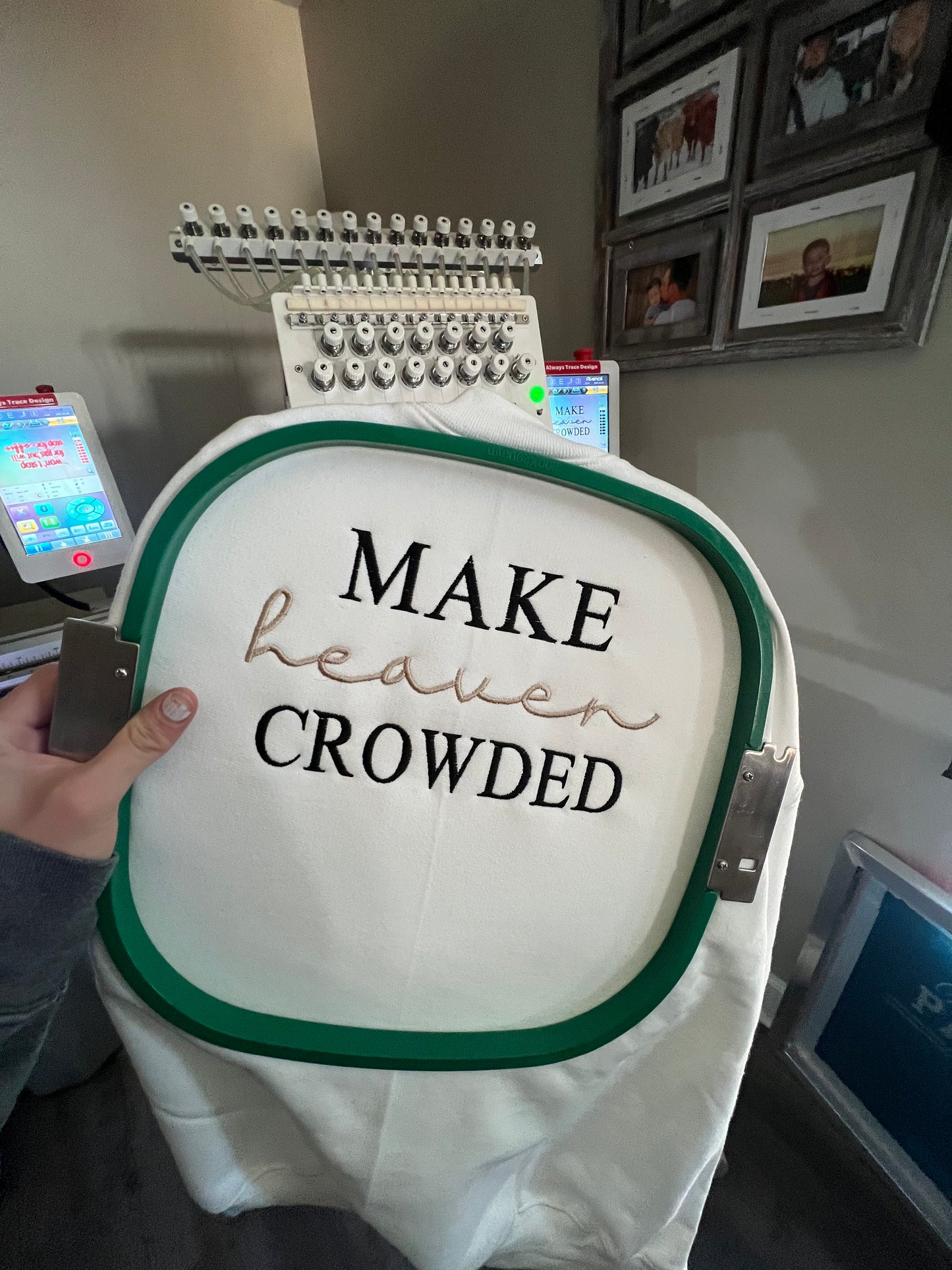 Make Heaven Crowded Sweater