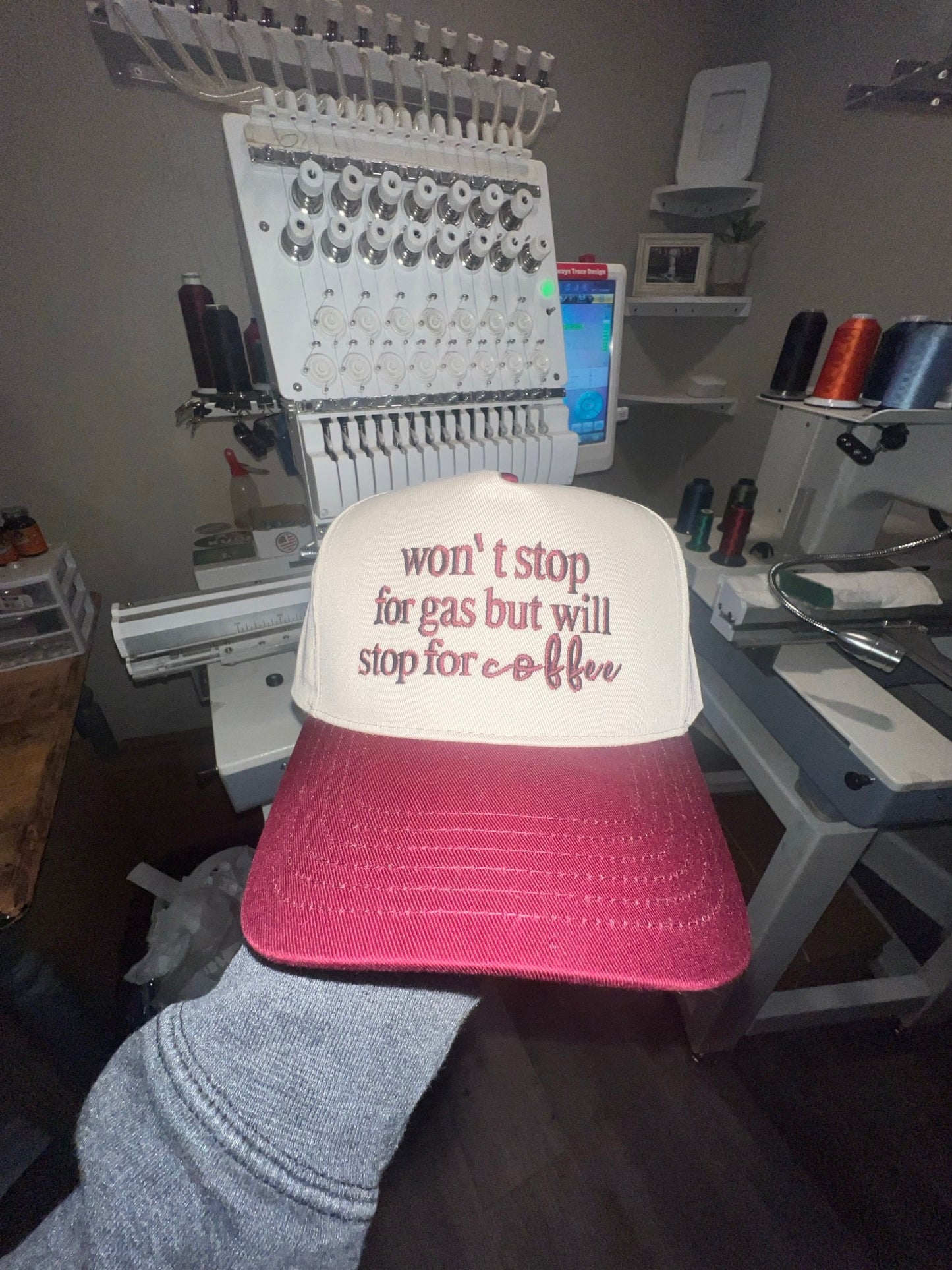 Wont Stop For Gas Trucker Hat