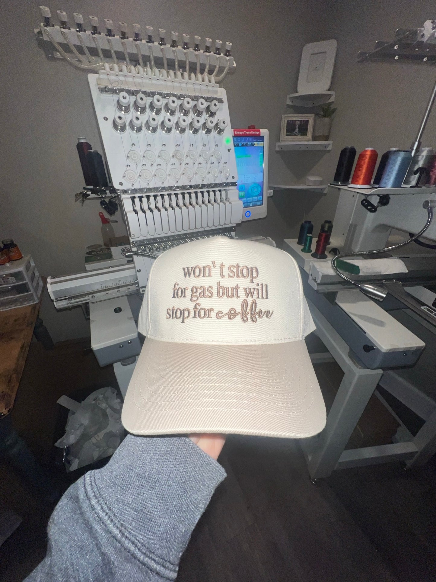 Wont Stop For Gas Trucker Hat