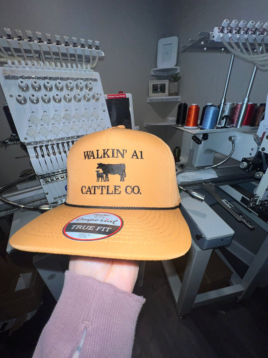 Walkin' A1 Cattle Co Rope Trucker Hat
