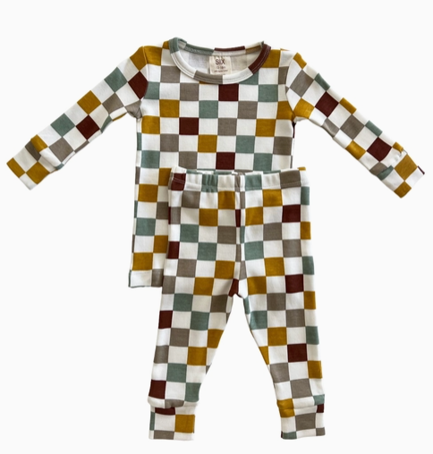 Checkerboard Organic 2-Piece