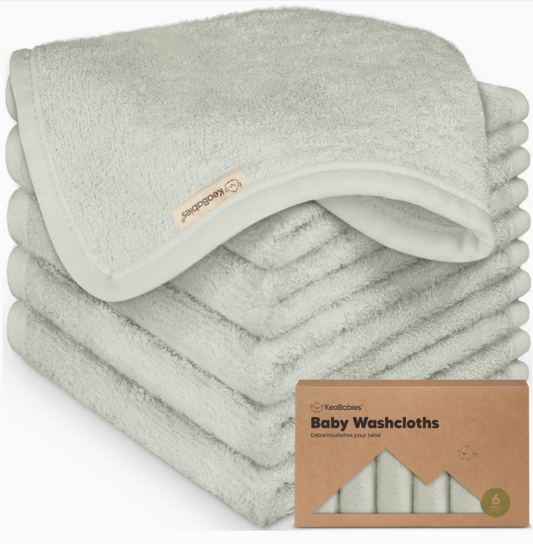 6-Pack Baby Wash Cloths