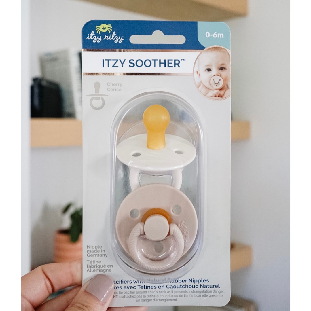 Itzy Soother - Natural Rubber Paci Sets