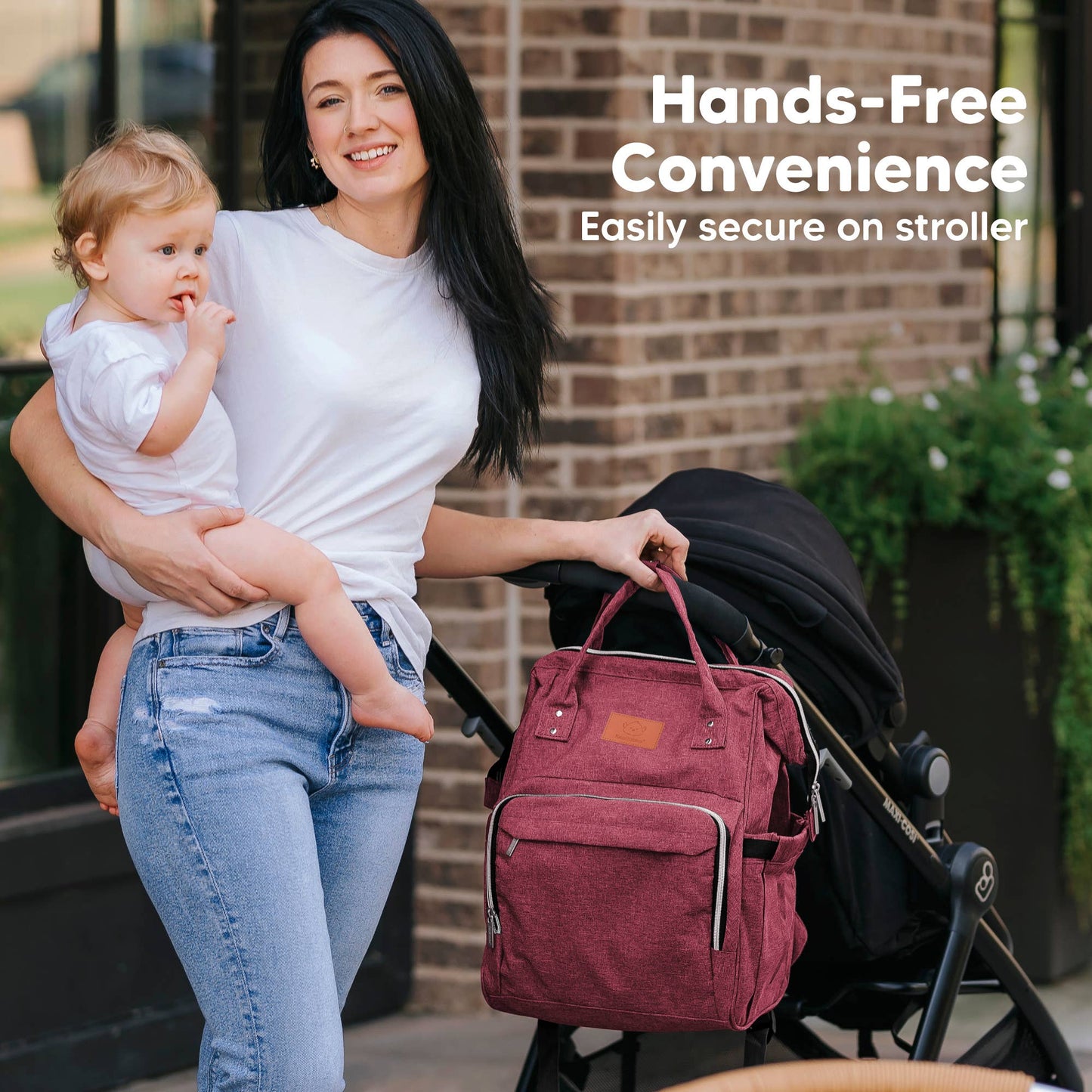 Original Diaper Bag Backpack - Rust