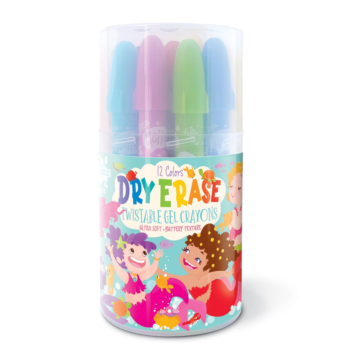 Dry Erase Gel Crayons - Mermaids