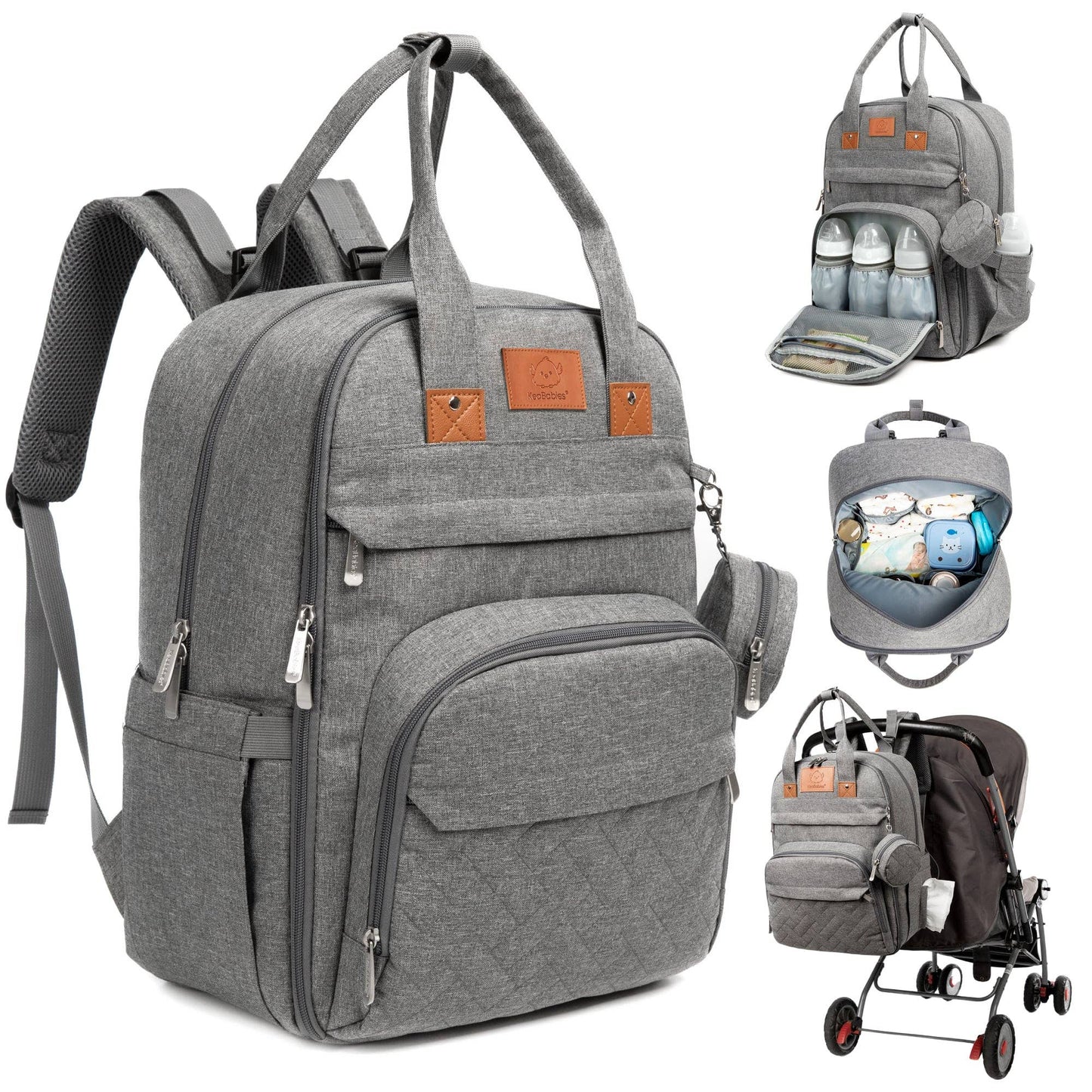 KeaBabies Rove Diaper Backpack