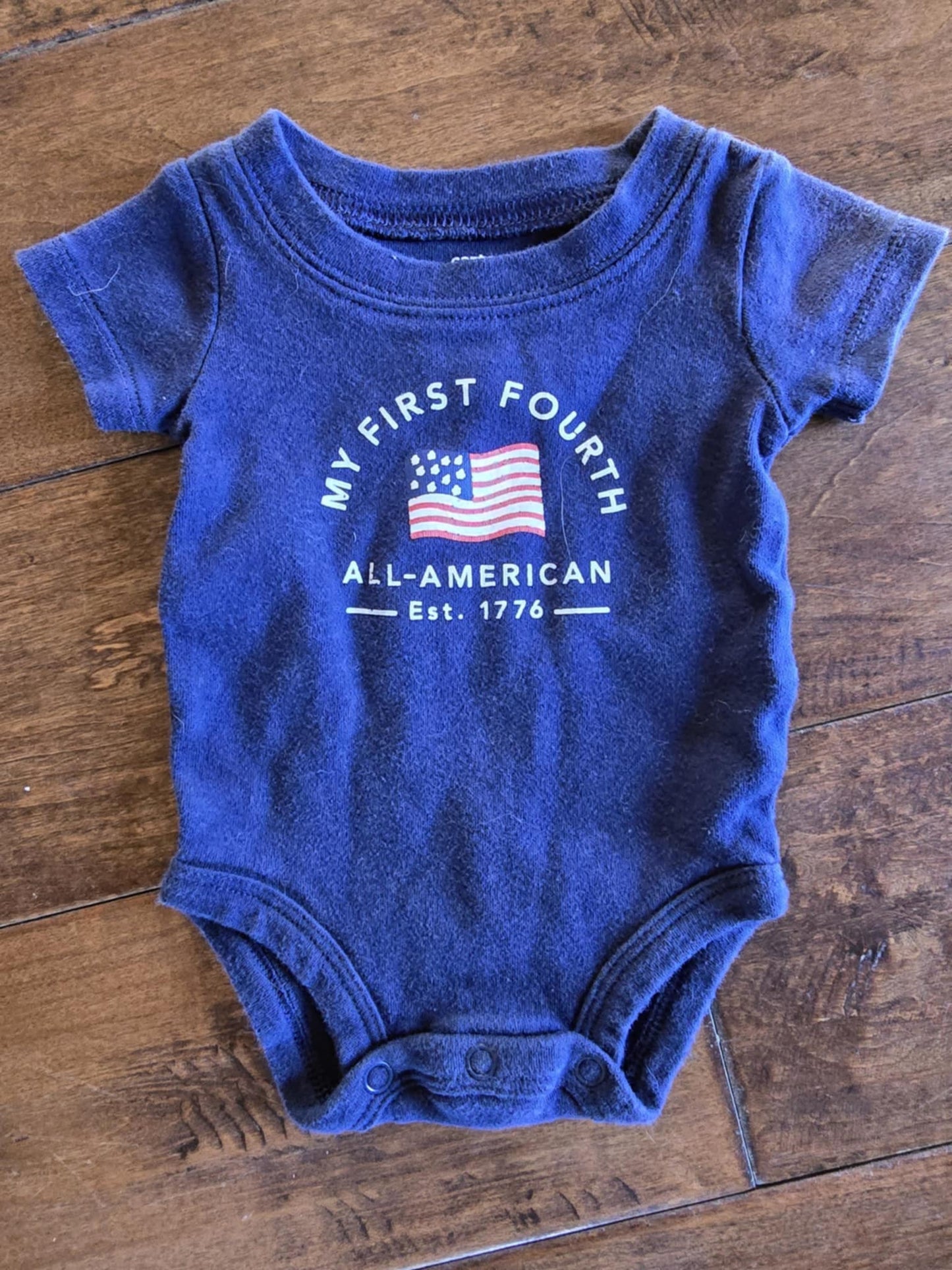 Carter's First Fourth Onesie-NB