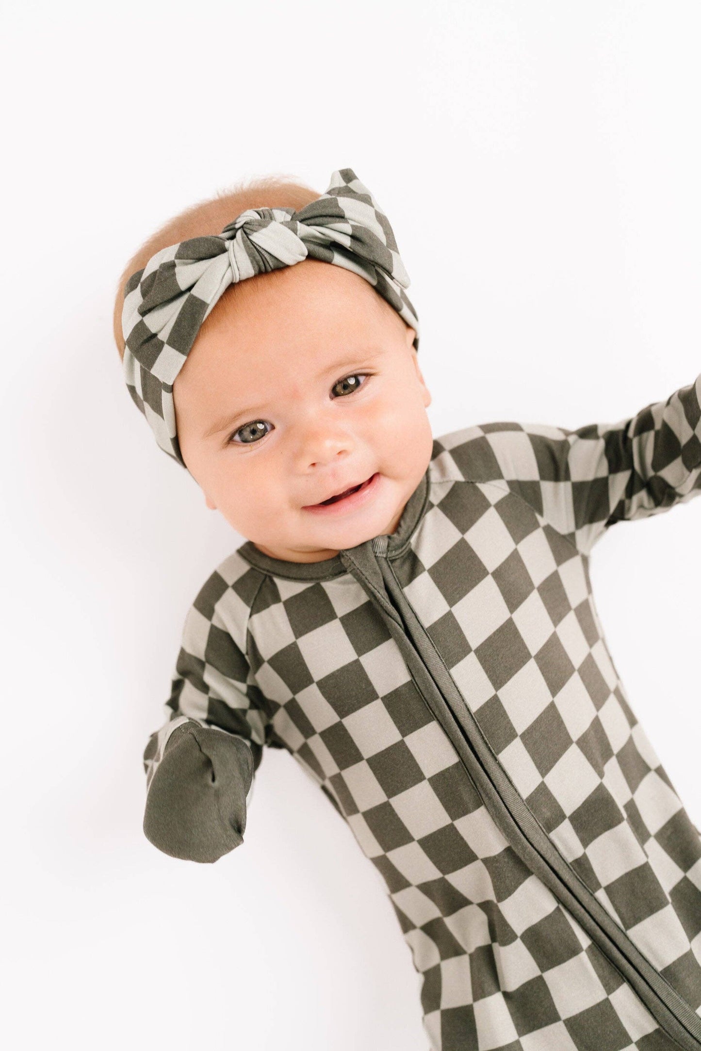 Pine Checkered Bamboo Sleeper