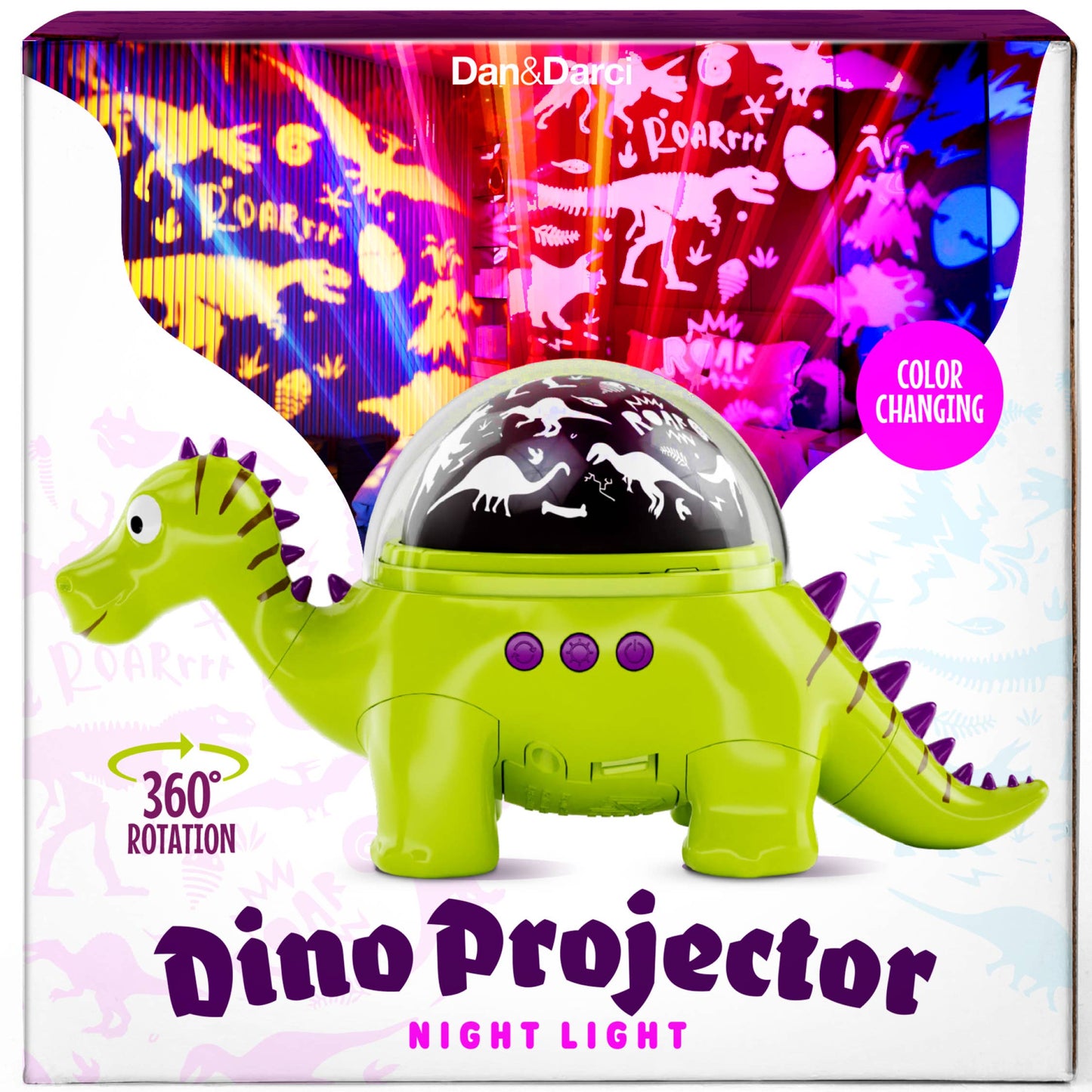 Dan&Darci Dino Night Light