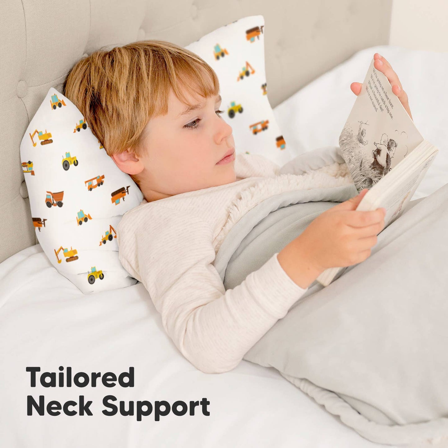 Toddler Pillow With Case - Construction