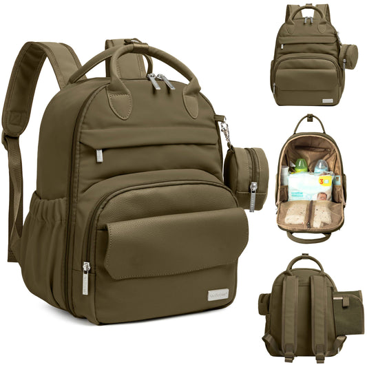 Diaper Bag Backpack - Olive