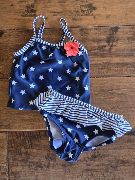 Carter's Stars and Stripes Bikini Swimsuit-3T