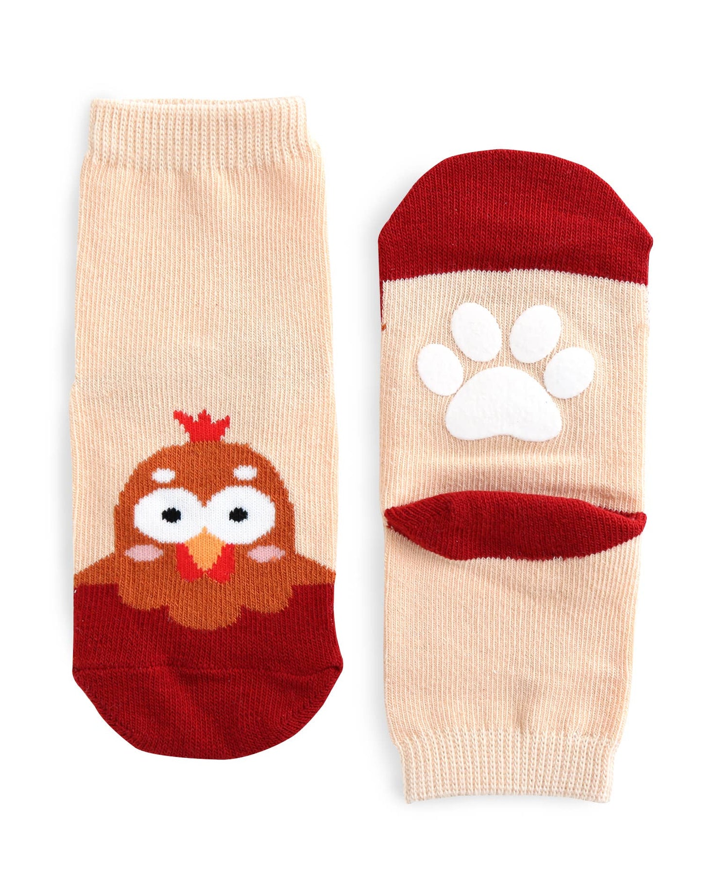 Chicken Zoo Baby Animal Socks
