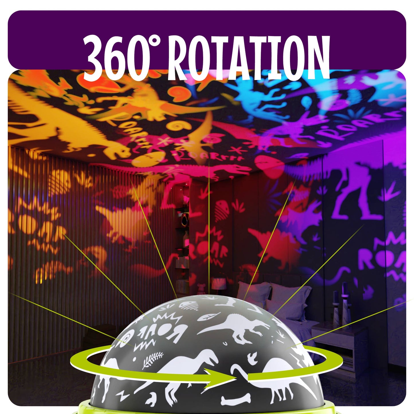 Dan&Darci Dino Night Light