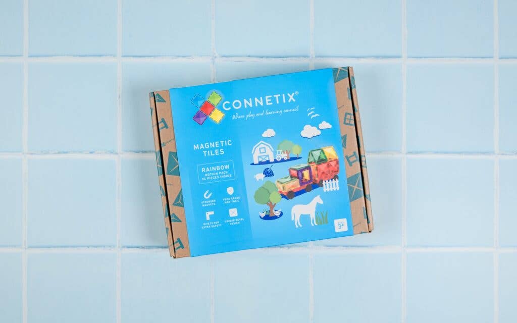 CONNETIX Rainbow Motion Pack, 24 Pieces