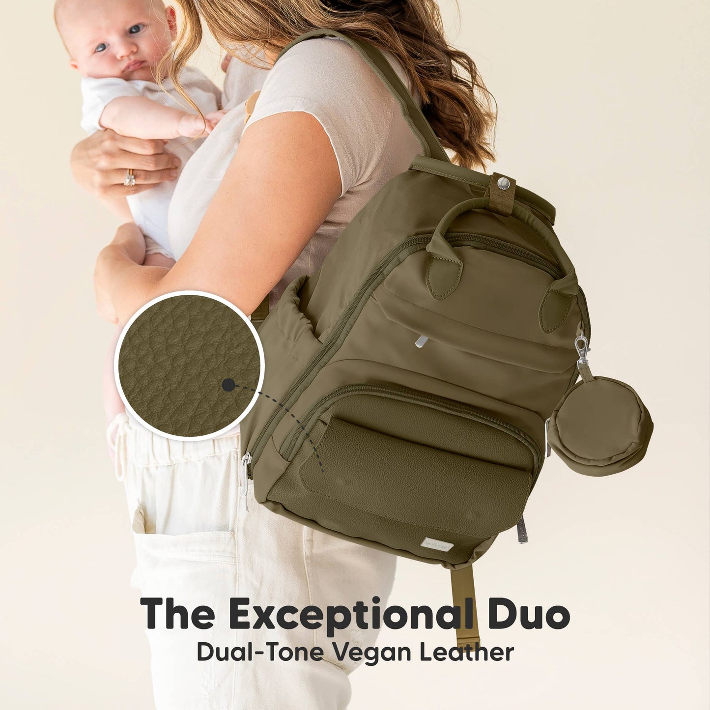 Diaper Bag Backpack - Olive