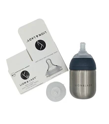 Anti Colic Teat Twin Pack - 4 Flow Rates