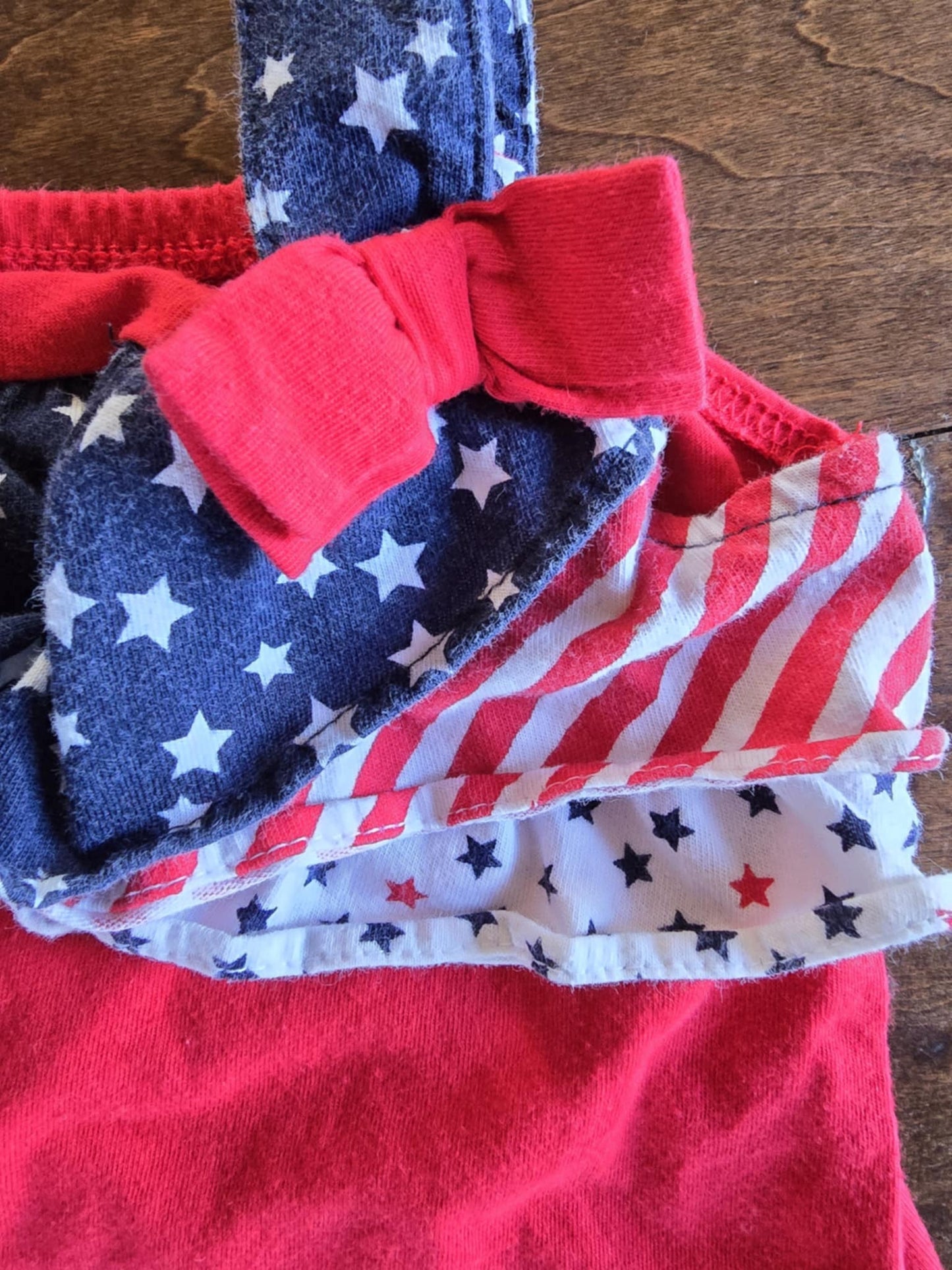 Celebrate Patriotic Tank w/ Red Bow-2/3T