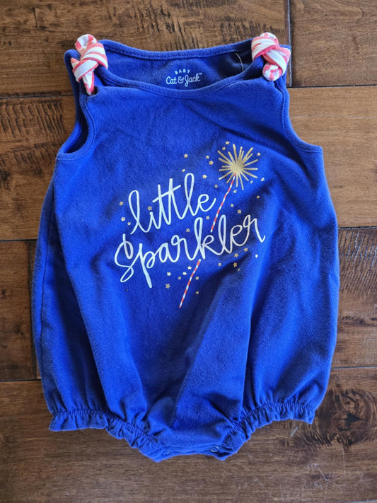 Cat&Jack Sparkler Tank Onesie-6/9M