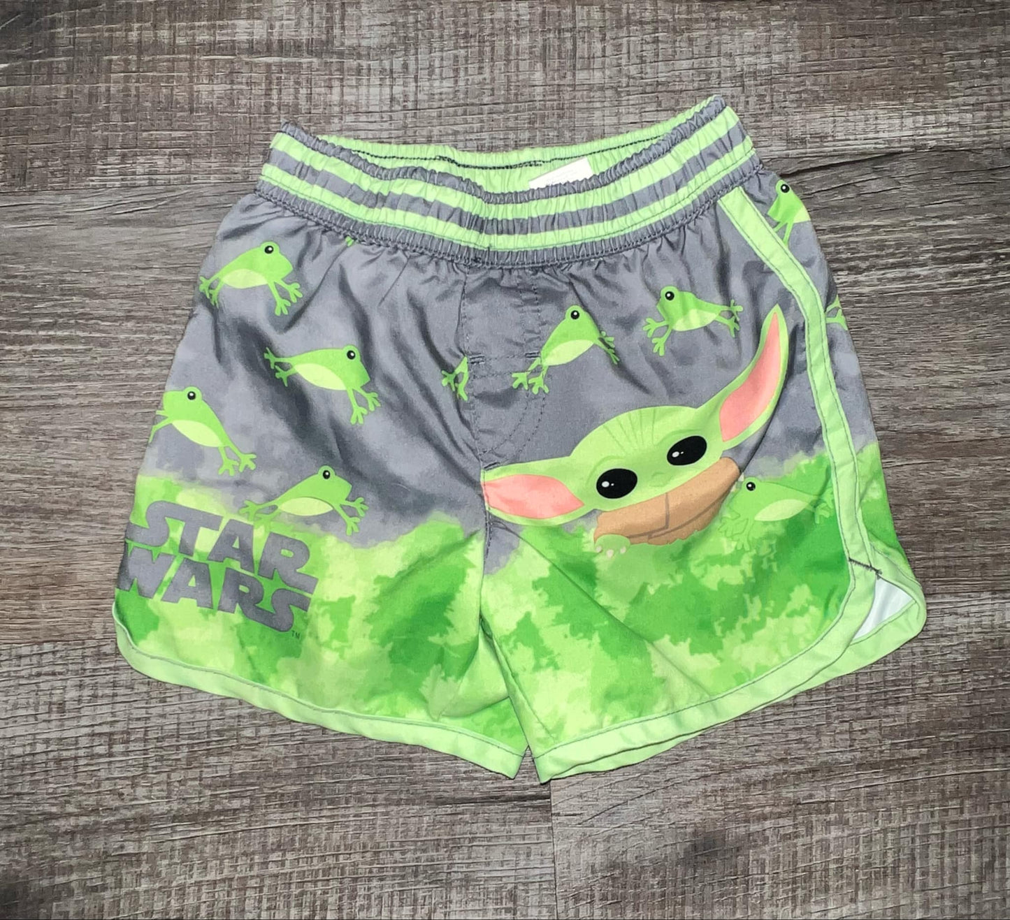 Star Wars Baby Yoda Swim Trunks-12M