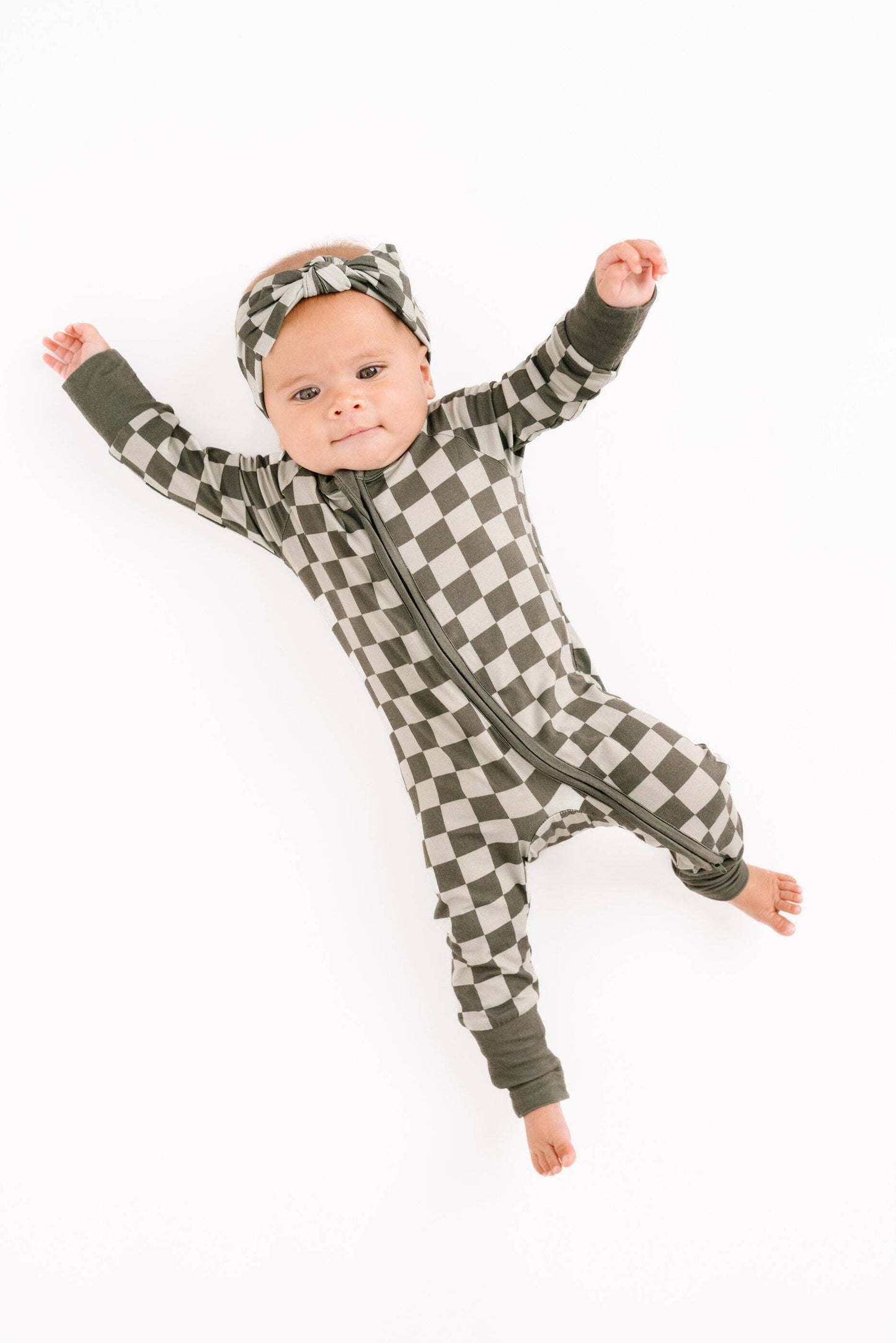 Pine Checkered Bamboo Sleeper